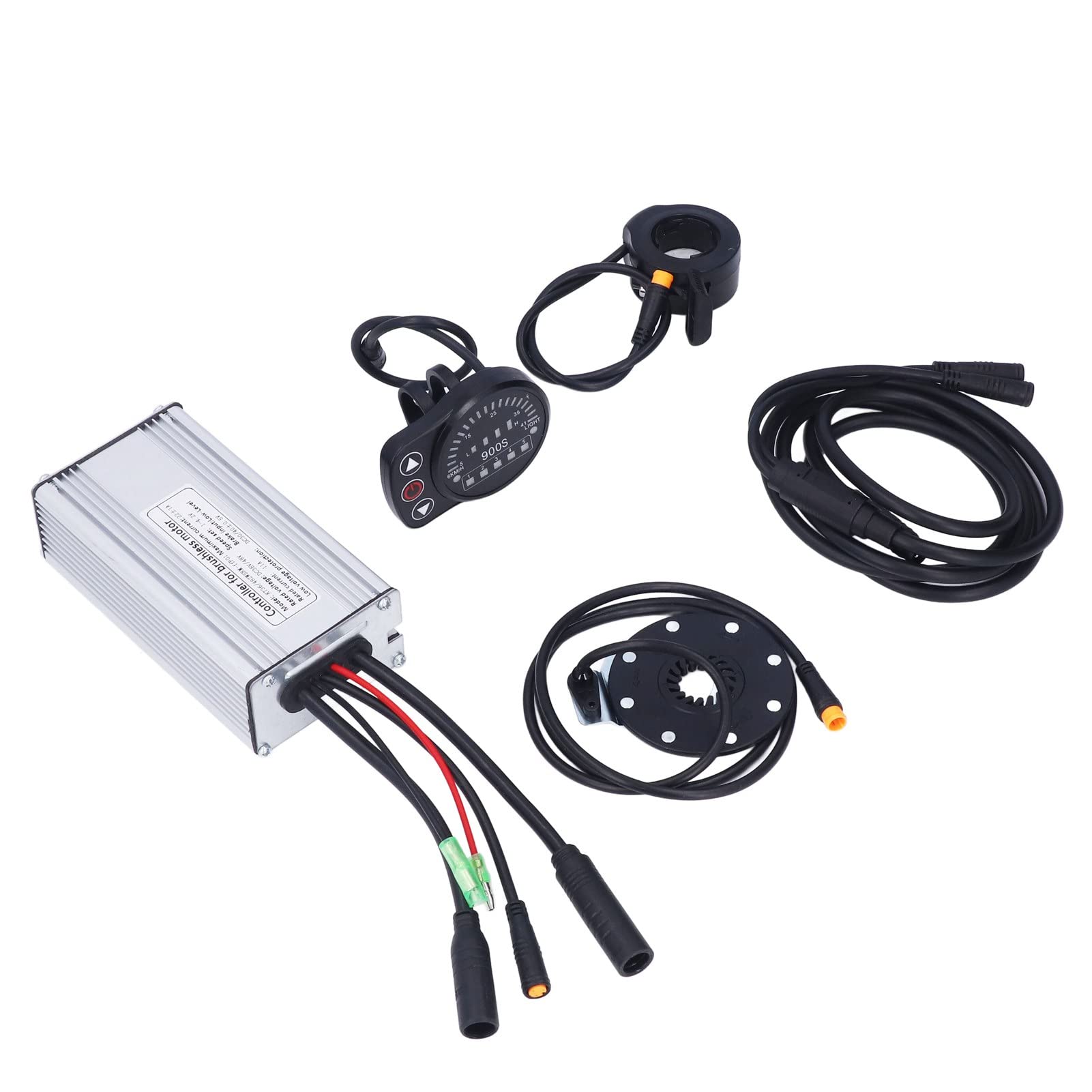 Electric Bike Conversion Kit - 48V/36V 1000W Motor Controller with Heat Dissipation Metal Shell for DIY E-Bike Upgrades | Perfect for Commuting, Off-Road & Urban Riding