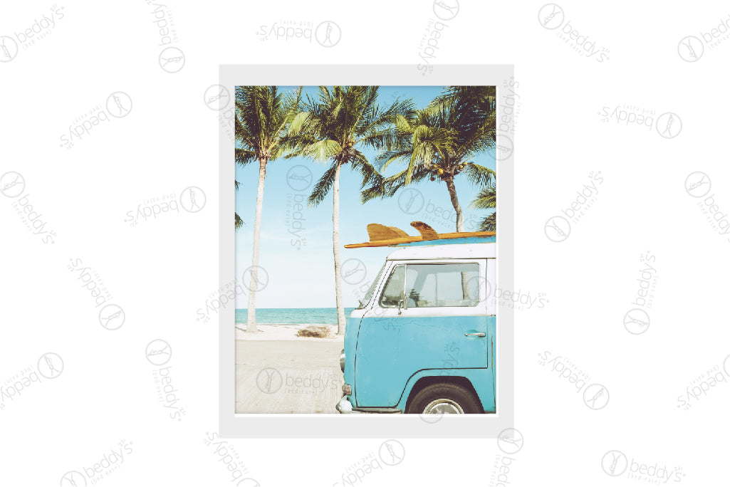 Hey Beach Artwork Digital Download - Printable Coastal Wall Decor for Home, Office & Vacation Rentals - Perfect for Beach House, Bathroom & Nursery Decor