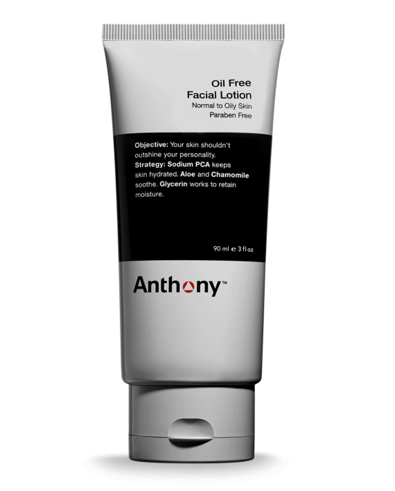 Anthony Oil-Free Facial Moisturizer for Acne-Prone Skin - Lightweight Hydration for Daily Use, Travel & Gym