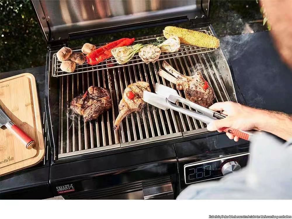 Char-Broil SMART-E Electric Grill - Black | Indoor/Outdoor Use | Perfect for Patio, Deck, and Small Spaces