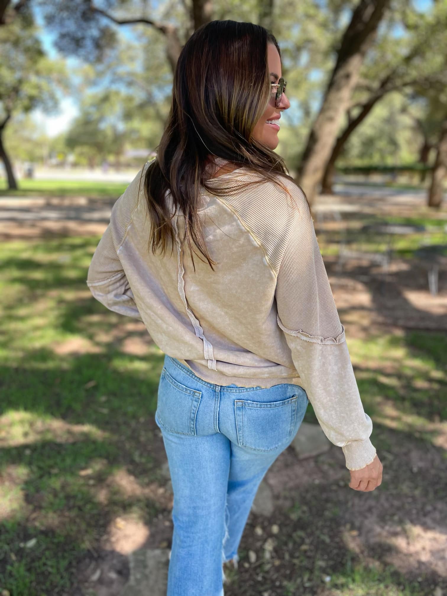 PREORDER: Elliott Exposed Seam Sweatshirt - 5 Color Options | Cozy Unisex Pullover for Casual Wear & Street Style