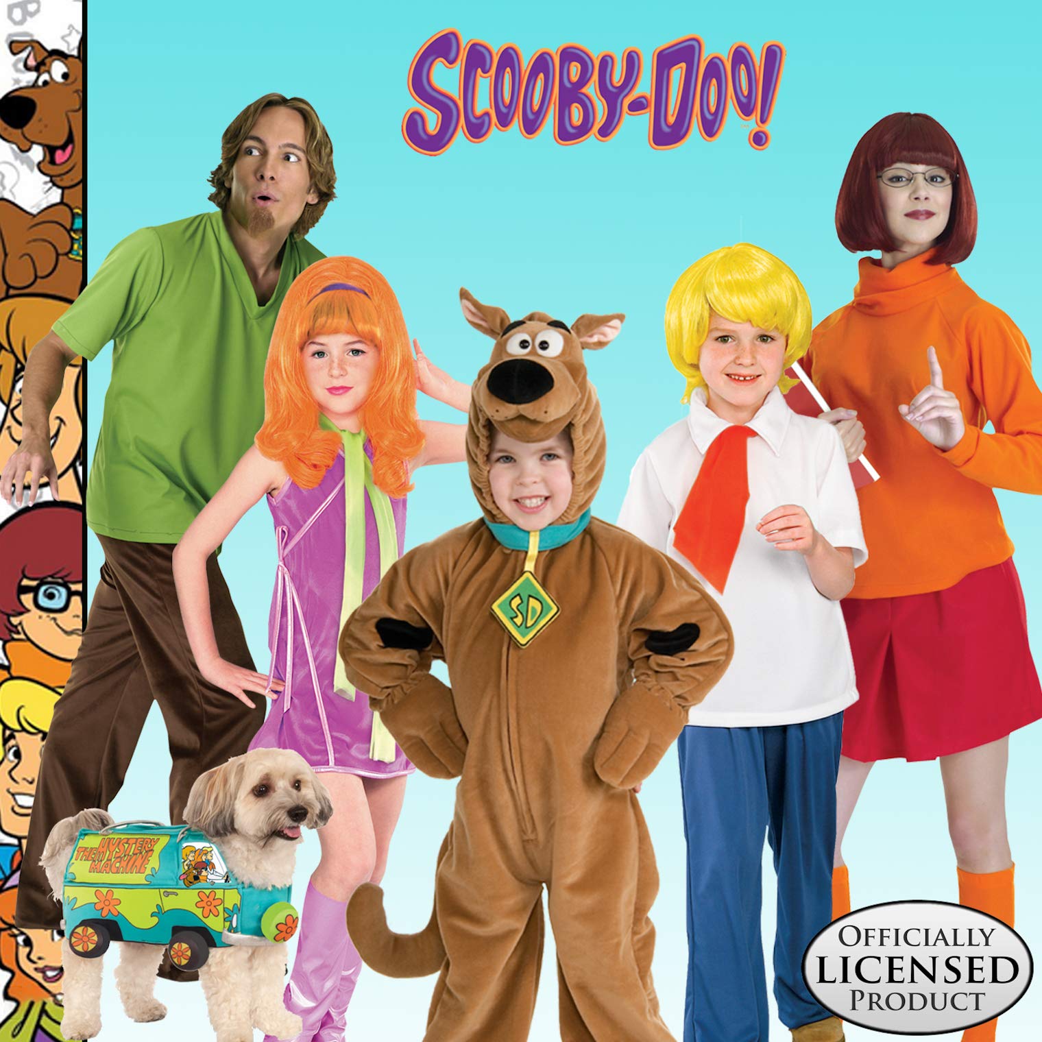 Scooby-Doo The Mystery Machine Pet Costume - X-Large Dog Halloween Outfit for Themed Parties, Cosplay & Photo Shoots