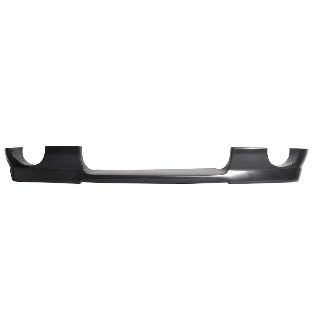 IKON MOTORSPORTS Front Bumper Lip Spoiler for 2003-2005 Subaru Forester SG5 | DS Style PU Black Splitter | Enhances Aerodynamics & Sporty Look | Perfect for Street Racing & Car Shows