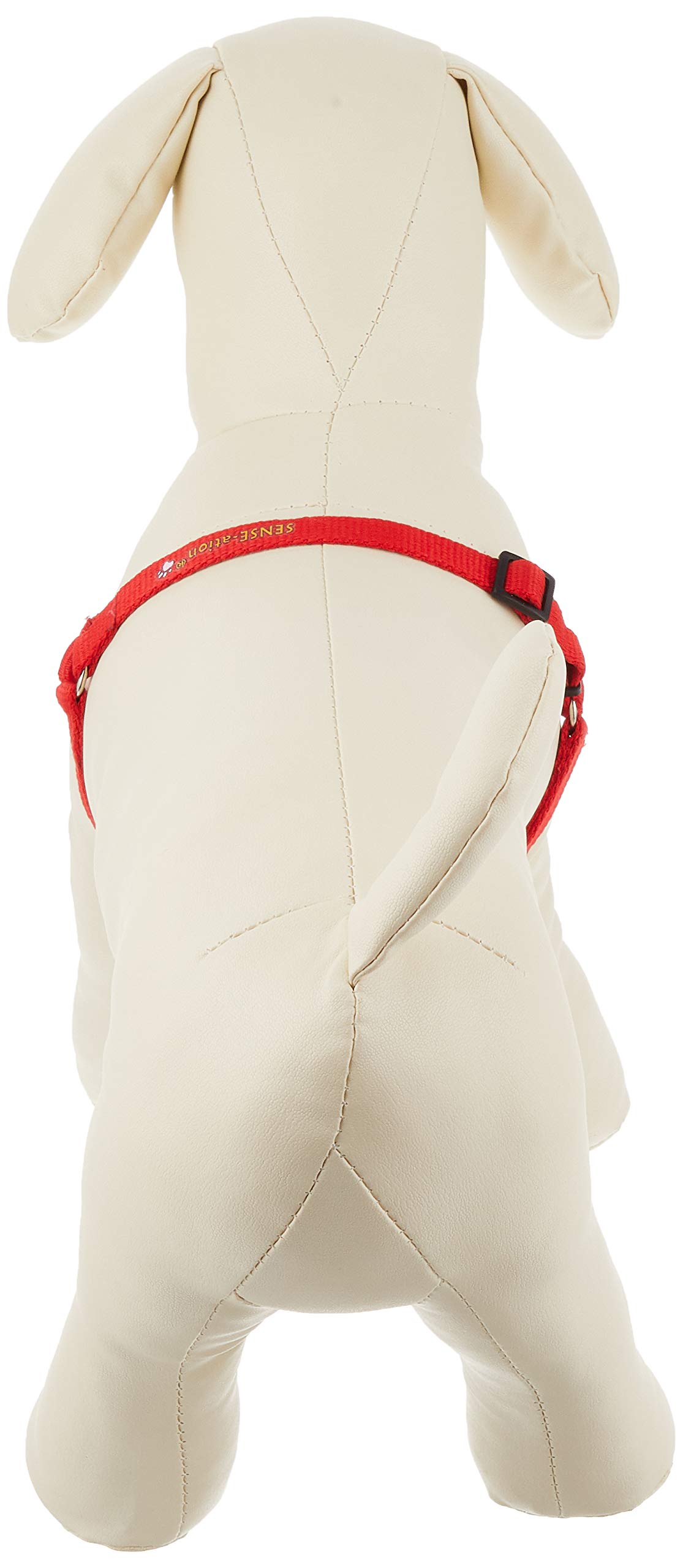 No-Pull Dog Harness for Small Dogs - Adjustable Pet Harness with Soft Padding (Red, Mini) - Perfect for Walking, Training & Outdoor Adventures