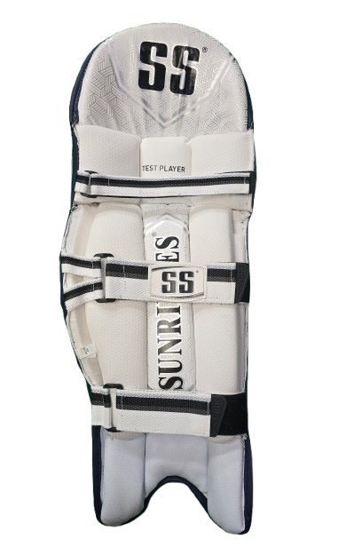 SS Test Player Navy Batting Pad 2025 - Premium Cricket Leg Guards for Practice & Matches - Perfect for Professional & Amateur Players