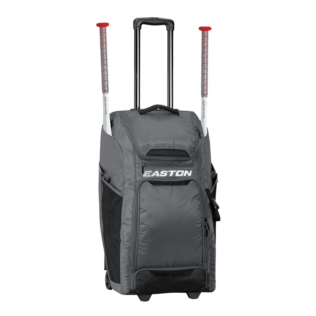 Easton Catcher's Wheeled Baseball Equipment Bag - Durable Rolling Gear Bag for Baseball Players with Wheels & Handle - Perfect for Training, Games & Travel