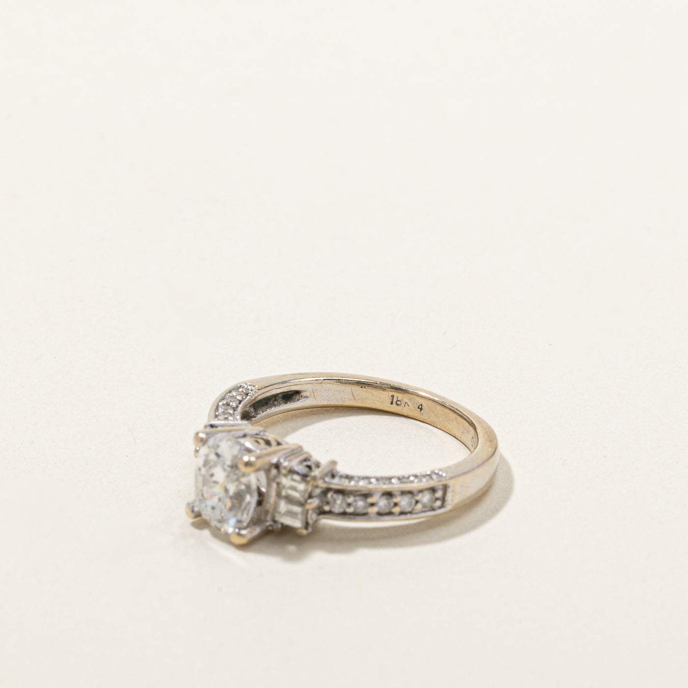 1.12ctw Oval Diamond Engagement Ring - H Color I1 Clarity Size 5.5 - Perfect for Proposals, Anniversaries & Special Occasions