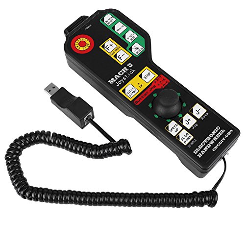 USB CNC Controller for Mach3 System - Emergency Stop & Cycle Start | CNC Machining & DIY Projects