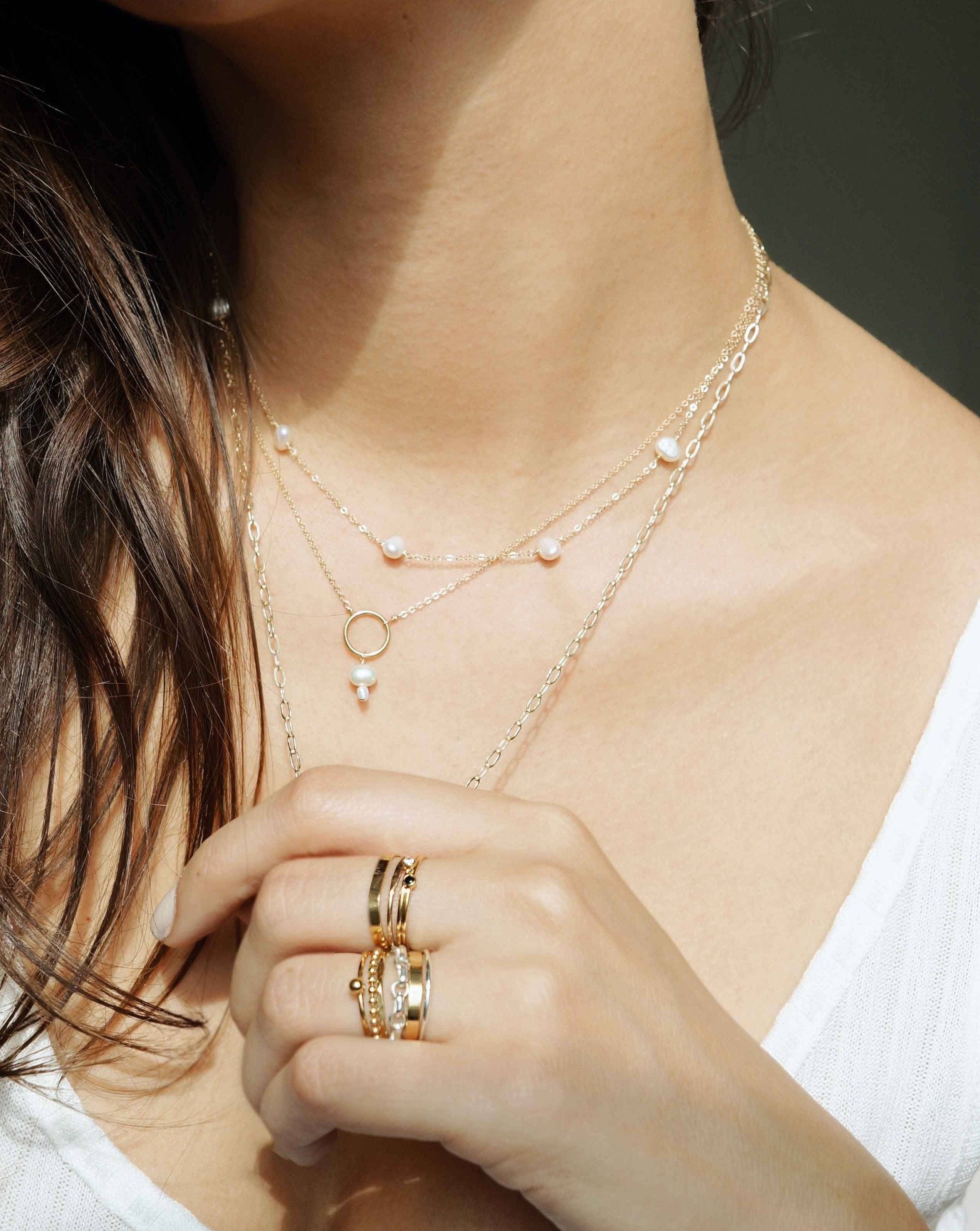 Stylish Minimalist Women's Casual Rings - Elegant Stackable Band Rings for Everyday Wear, Gift for Her | Perfect for Office, Date Night, and Daily Fashion Accessories