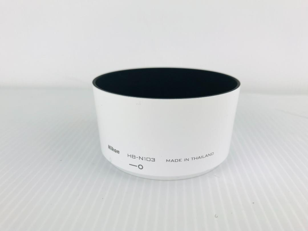 Nikon HB-N103 Lens Hood Compatible with 1 Nikkor 30-110mm f/3.8-5.6 Lens - White (Used) - Perfect for Outdoor Photography & Travel Shots