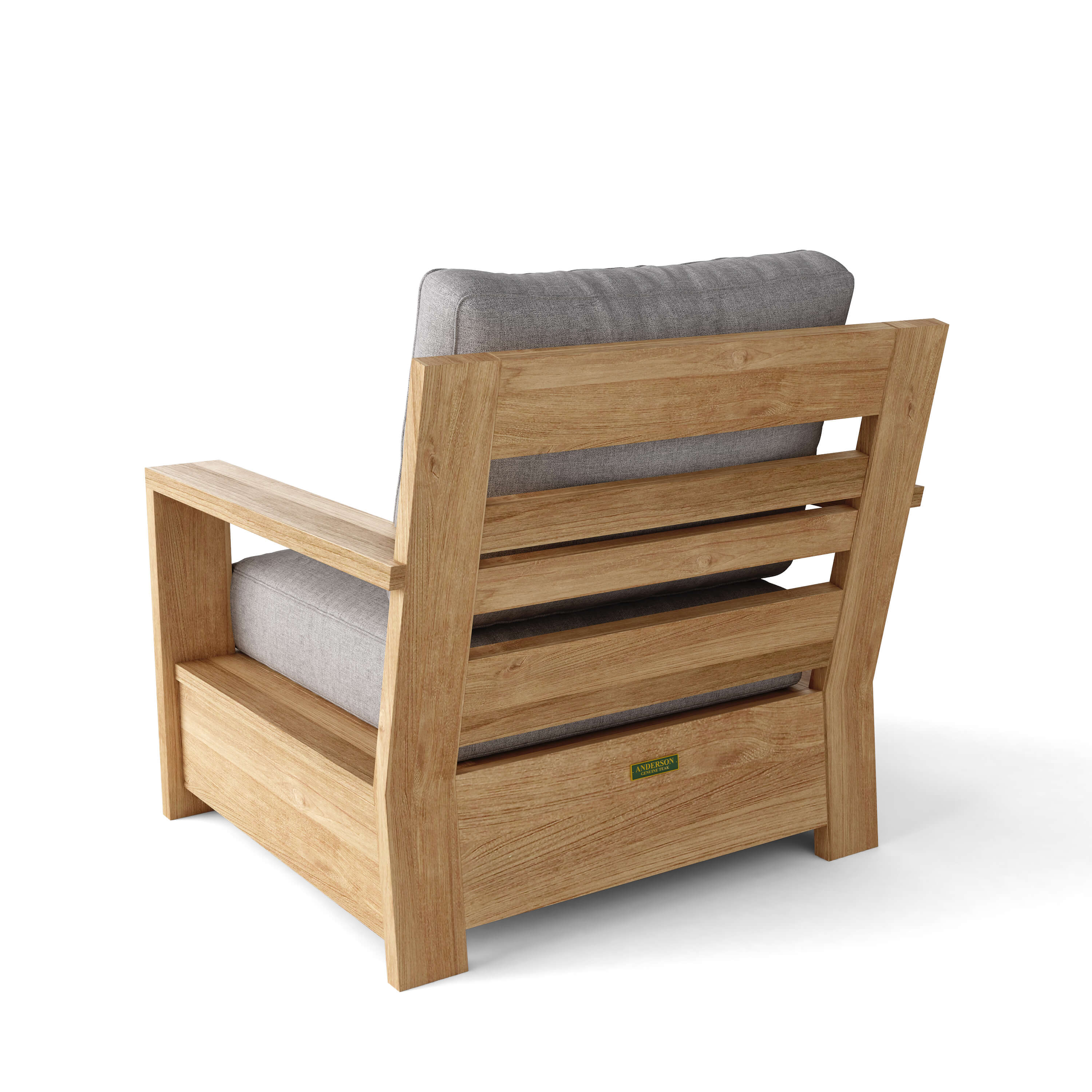 Madera Deep Seating Armchair - Comfortable Outdoor Lounge Chair with Cushion, Weather-Resistant Patio Furniture for Garden, Poolside & Backyard Relaxation