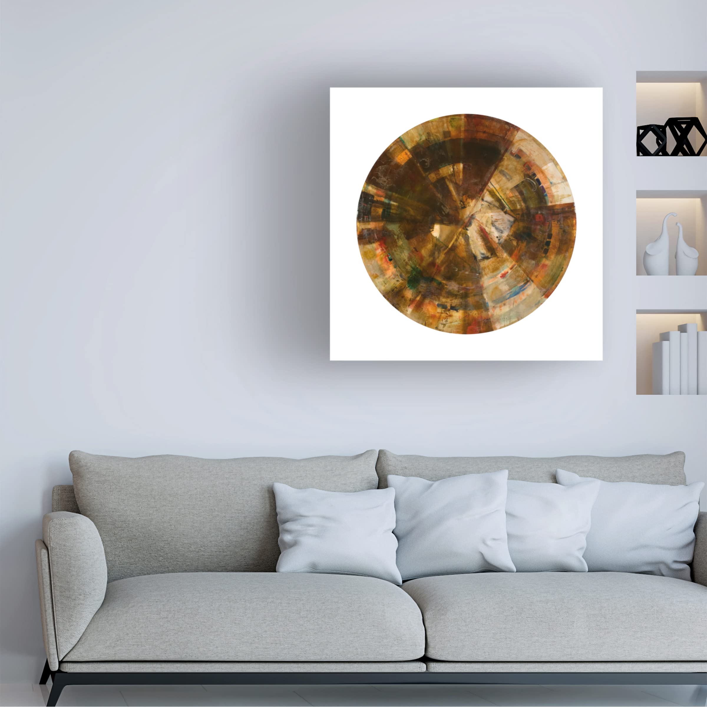 Bellissimo Art 'Galileo's Assistant IV' Canvas Wall Art - Handmade Renaissance Painting Reproduction for Living Room, Bedroom & Office Decor