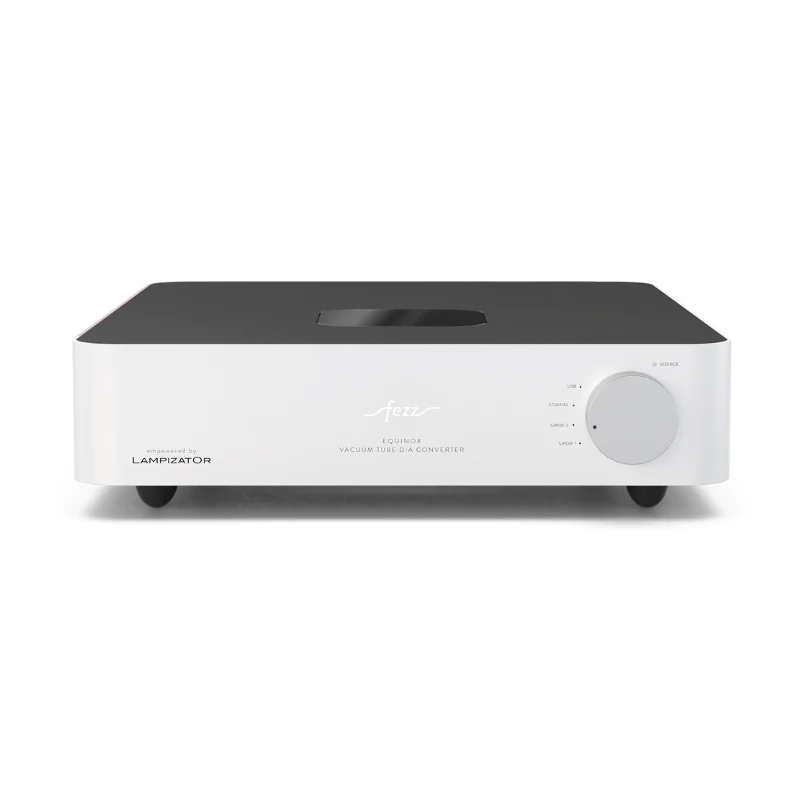 Fezz Audio Equinox High-End Vacuum Tube DAC - Premium Digital-to-Analog Converter for Audiophiles - Perfect for Home Audio Systems & Music Studios