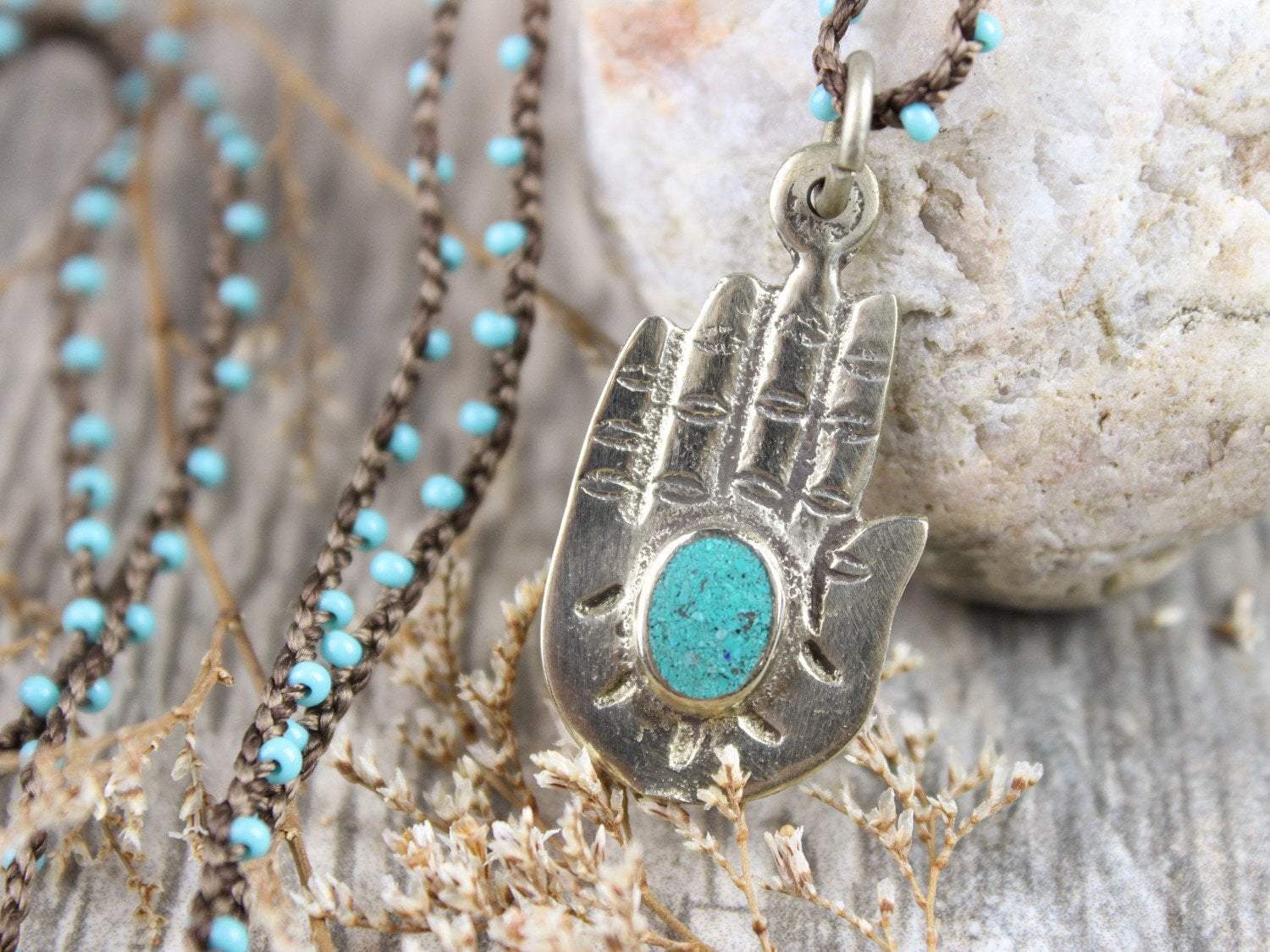 Fearless Buddha Hand Necklace - Spiritual Protection & Positive Energy Jewelry for Meditation, Yoga & Everyday Wear