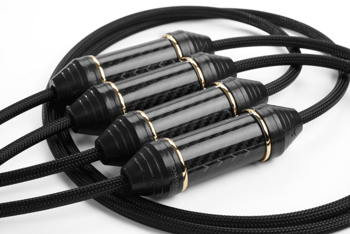 Shunyata Research Omega RCA Cable - High-End Audio Interconnect for Home Theater & Hi-Fi Systems | Premium Sound Quality for Music & Movies