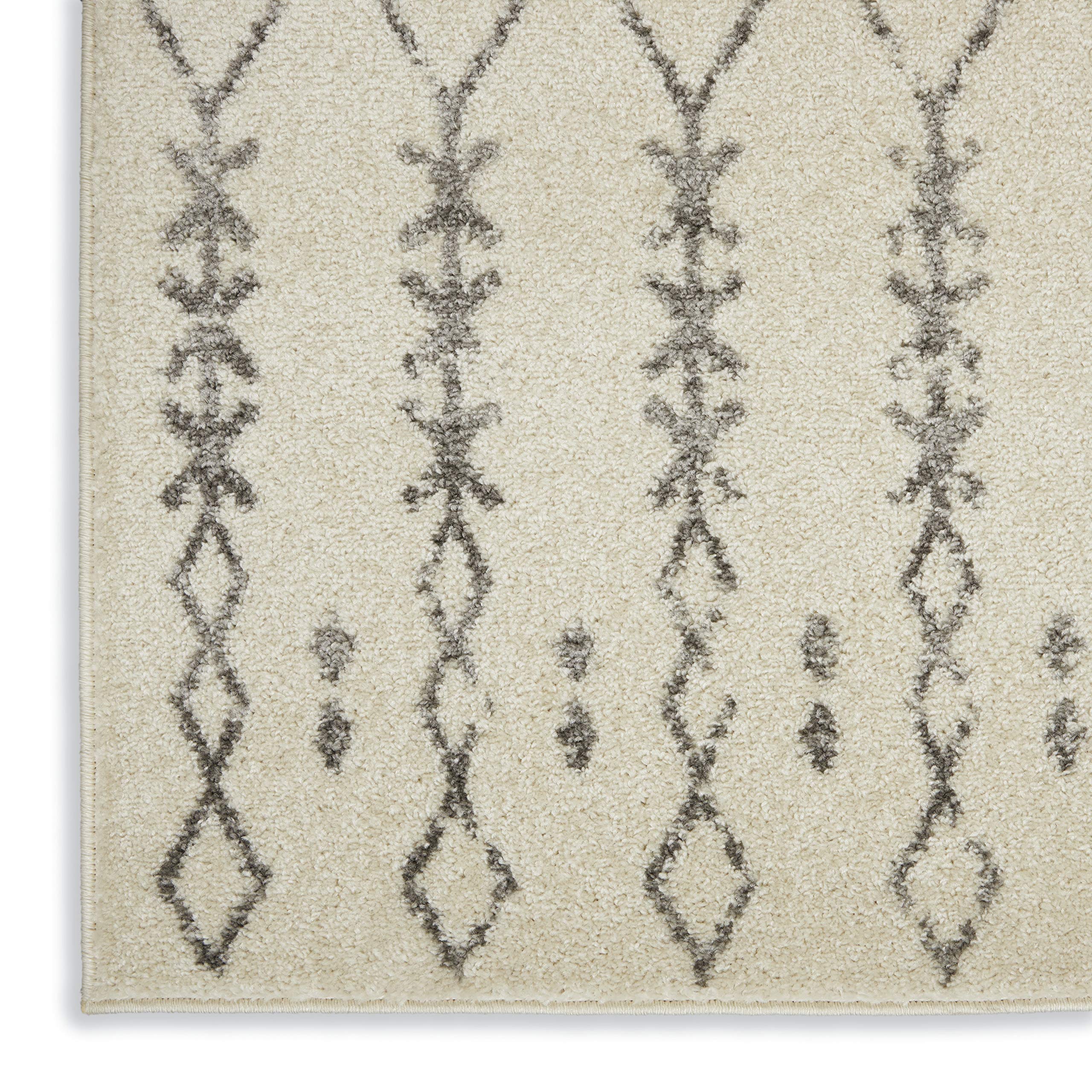 Nourison Passion Transitional Ivory/Grey 2'2