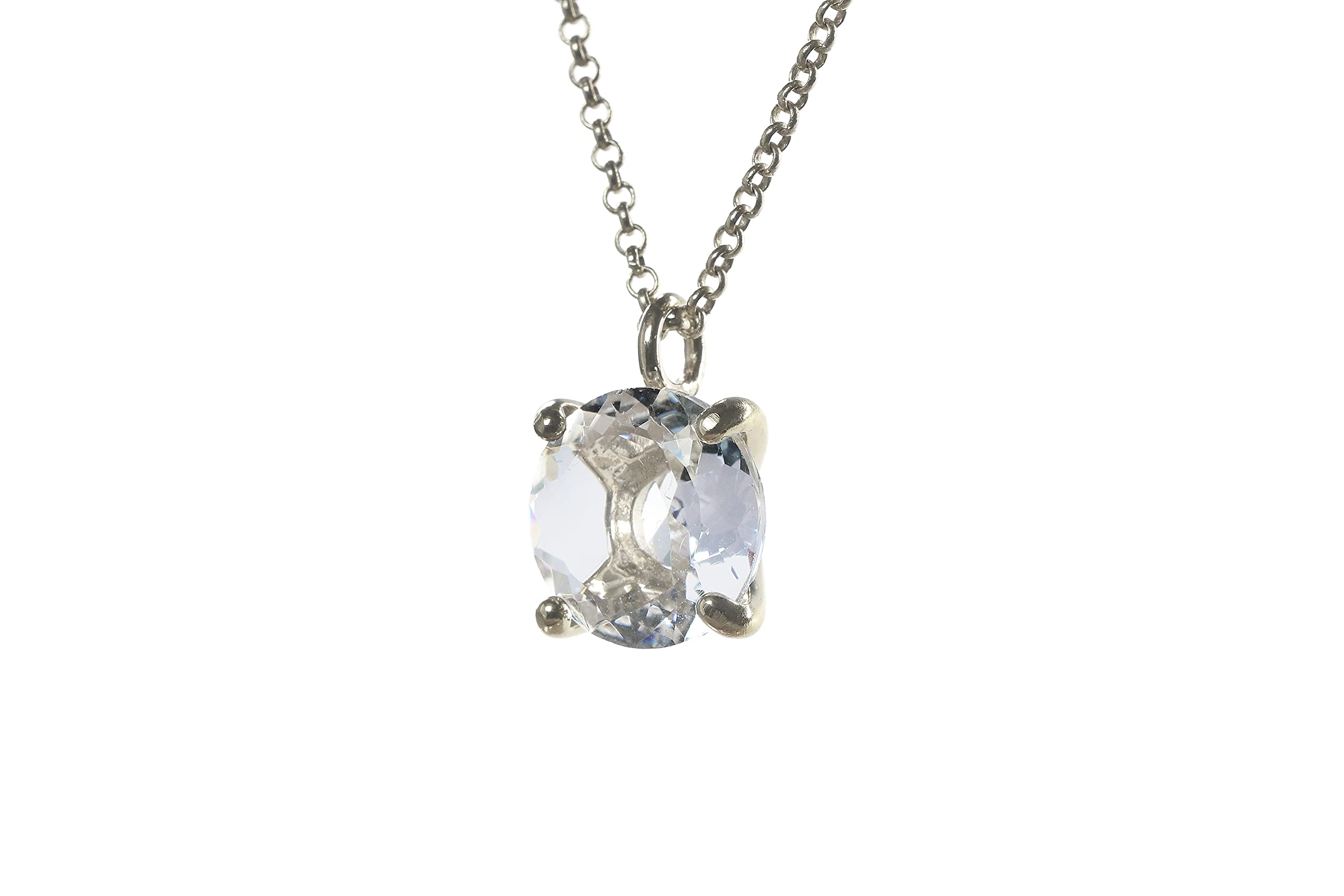 Anemone Quartz Pendant Necklace - Gold Crystal Jewelry for Women - Gift Box Included | Perfect for Parties & Dating