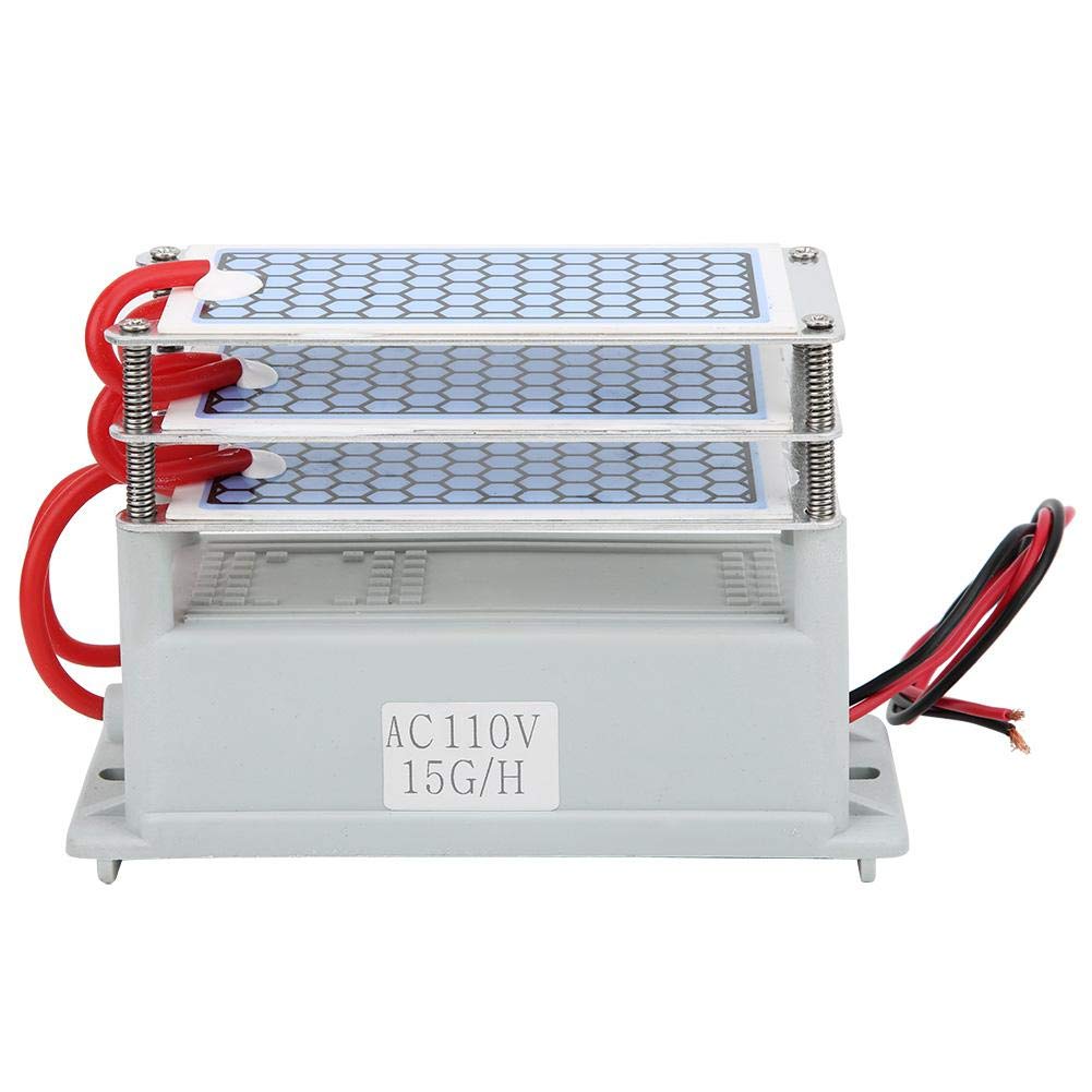 Thincol 110W Ozone Generator with 15g Ceramic Plate - Energy Efficient Air Purifier for Home & Commercial Use | Eliminates Odors in Dryers, Dishwashers, Refrigerators, Shoe Cabinets & HVAC Systems (110V) | Perfect for Kitchen, Laundry Room, Basement & Office Spaces
