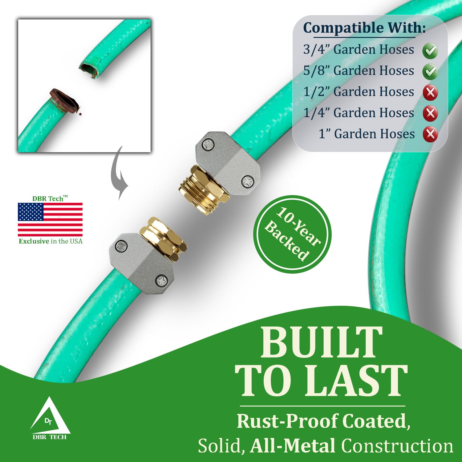 Garden Hose Repair Kit 3/4