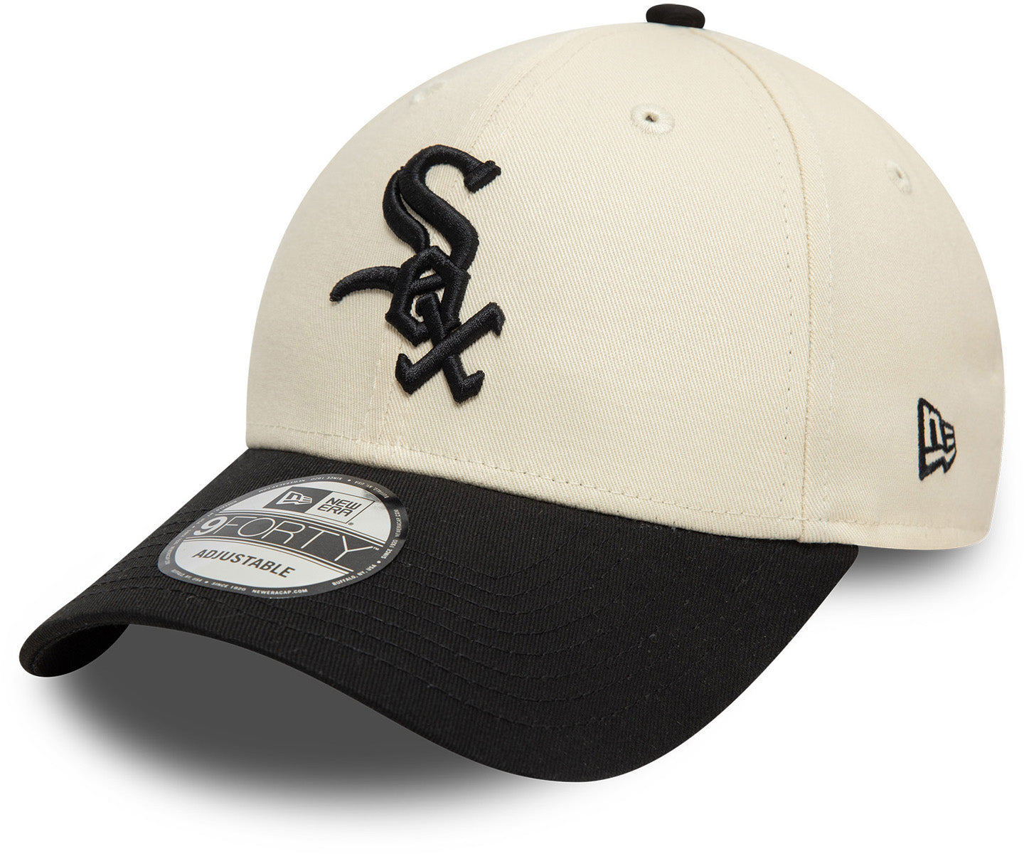 Chicago White Sox New Era 9Forty Color Block Adjustable Baseball Cap - Official MLB Team Hat for Men & Women - Perfect for Games, Sports & Casual Wear