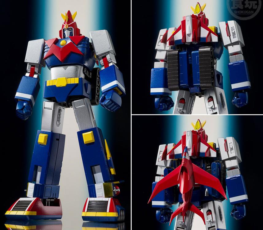 Bandai Shokugan SMP Super Electromagnetic Machine Voltes V Model Kit - Buildable Robot Action Figure for Collectors & Anime Fans - Perfect for Display, Gifts & Cosplay Scenes
