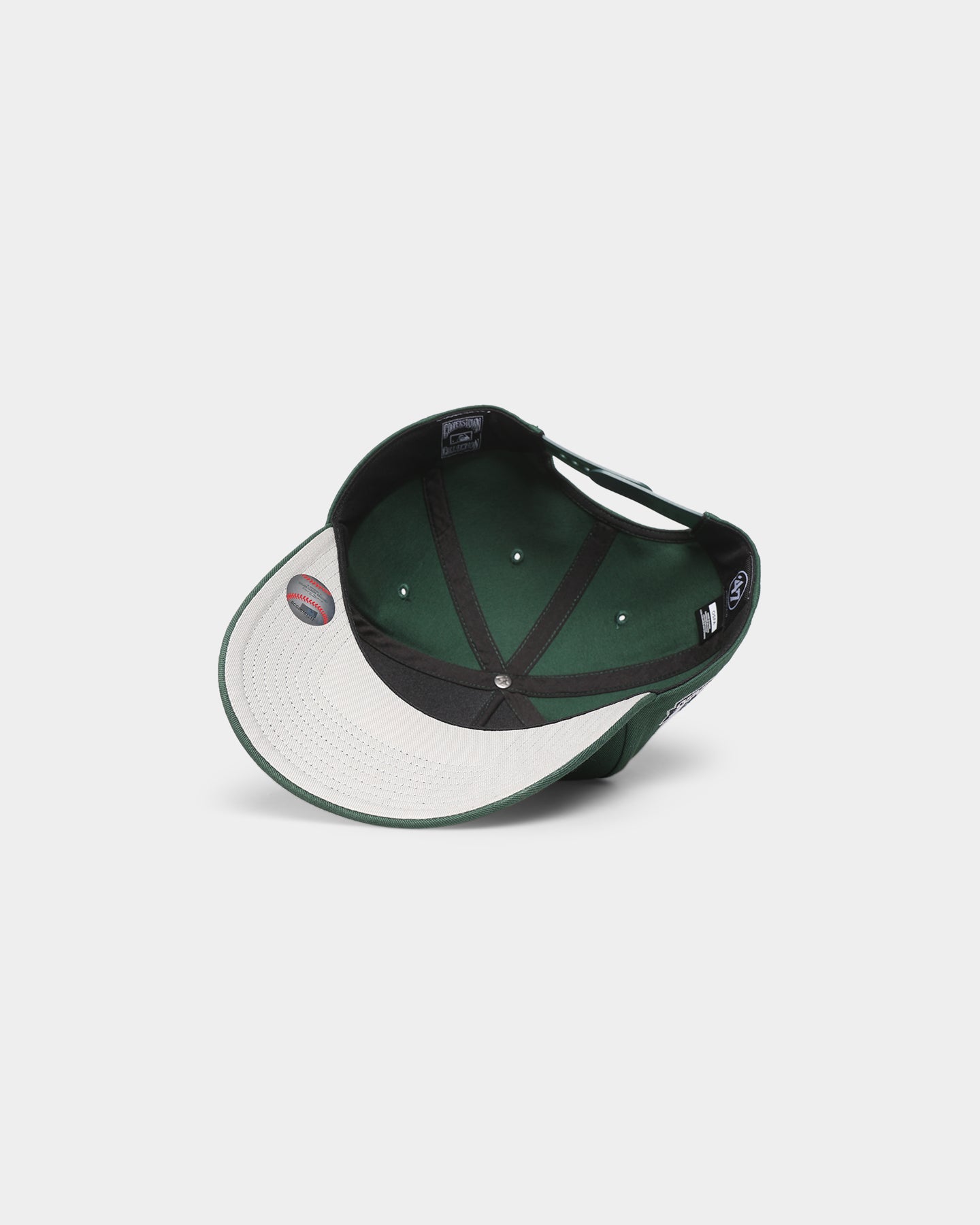 47 Brand Los Angeles Dodgers MVP Snapback Hat - Dark Green & Red Adjustable Baseball Cap for Men & Women - Perfect for Games, Streetwear & Casual Outfits