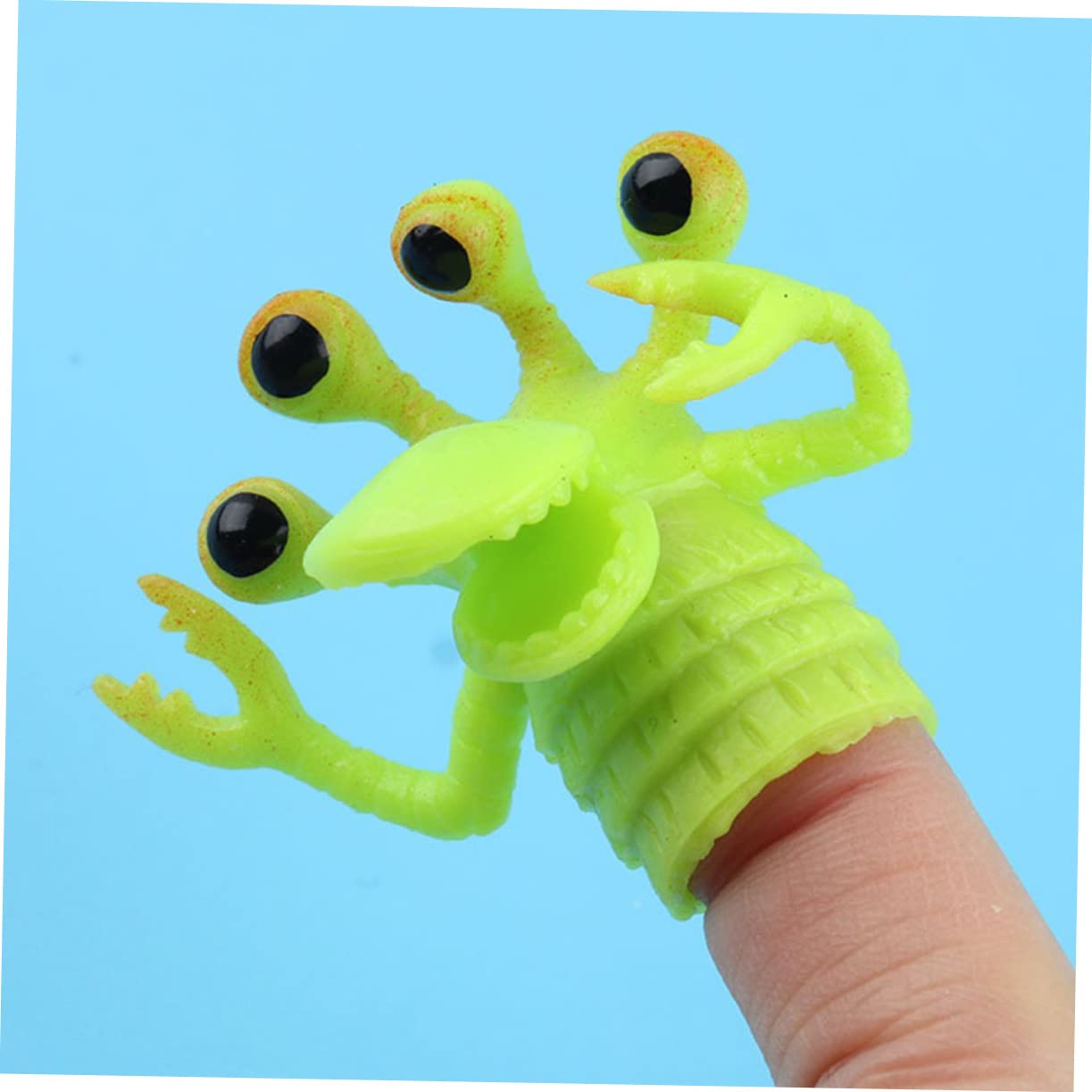 48 Pcs Animal Finger Puppet Toys for Kids - Soft Plush Hand Puppets for Storytelling, Role Play & Early Learning - Perfect for Classroom, Daycare & Home Playtime