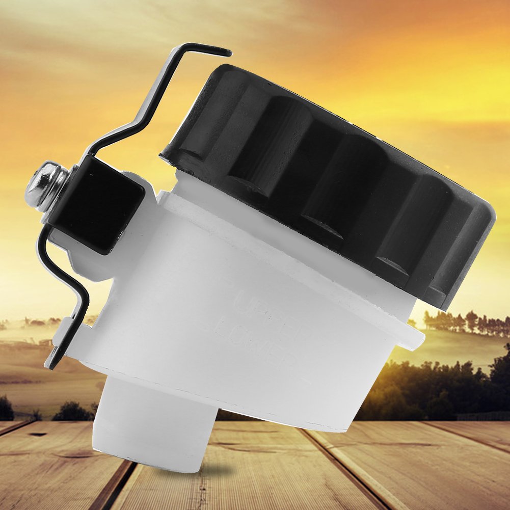 Motorcycle Clutch Master Cylinder Reservoir - Compatible with Honda VTR1000F (1998-2004) & CBR1000RR (2004-2007) - Durable Oil Fluid Bottle for Motorcycles & Scooters - Perfect for Off-Road, Racing & Daily Commuting