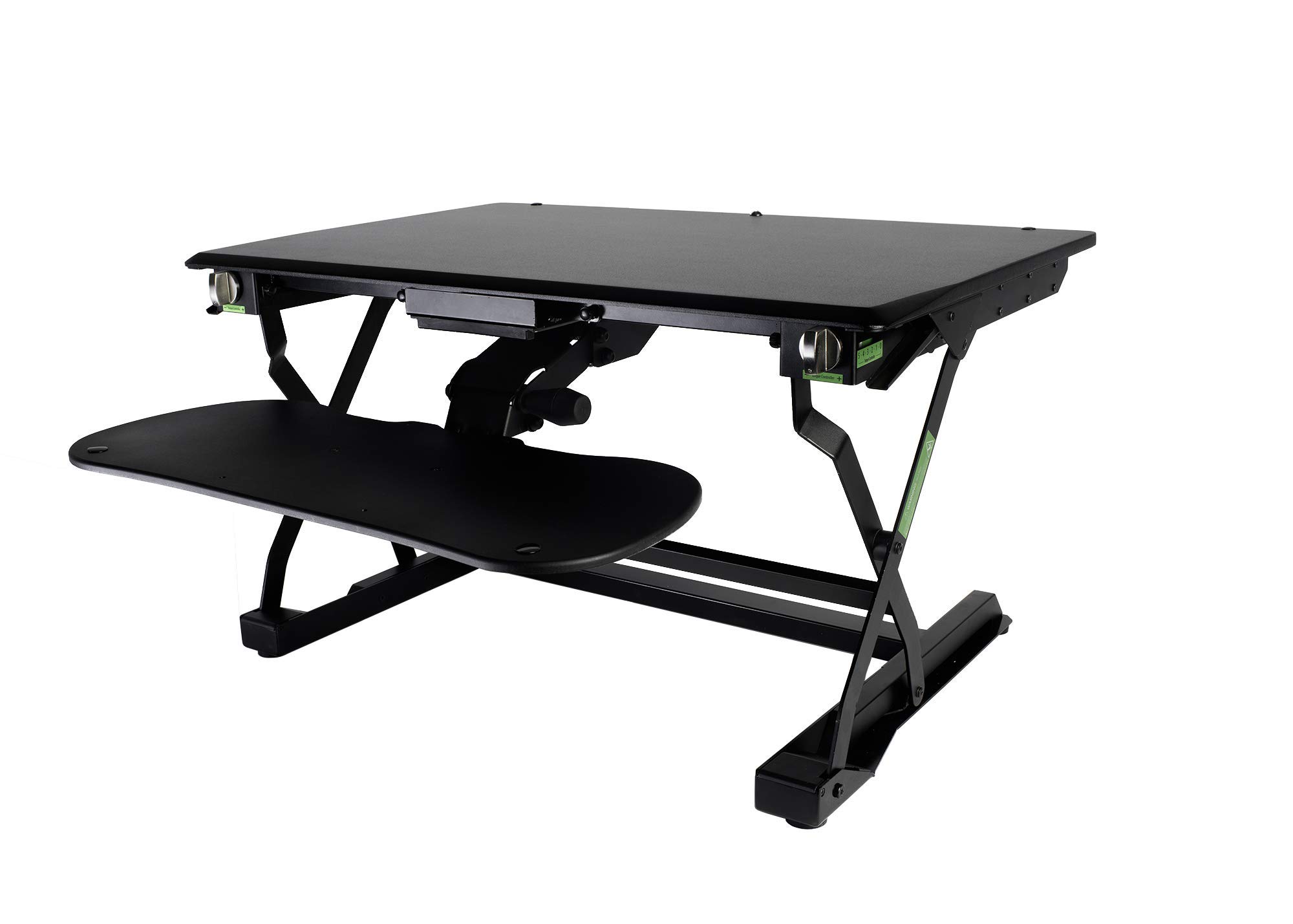 Goldtouch EasyLift Pro Adjustable Height Sit Stand Desk with Ergonomic Keyboard Tray - Perfect for Home Office, Gaming Setup & Workspace Ergonomics
