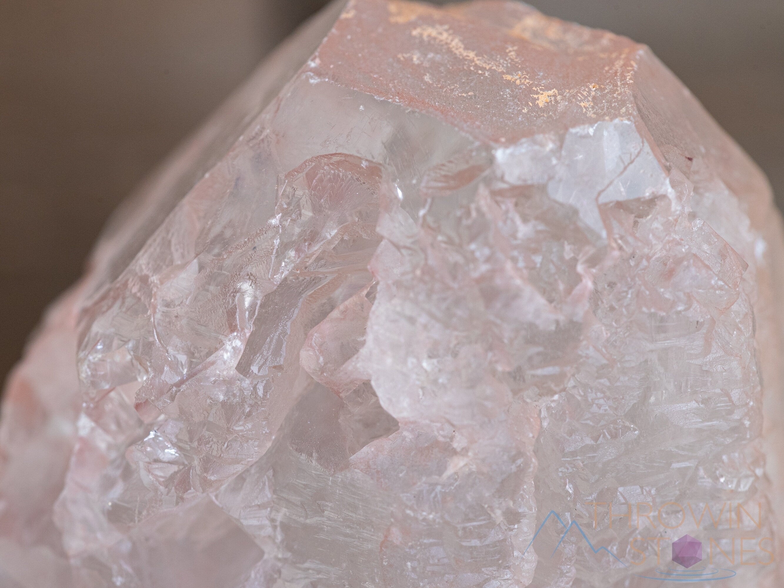NIRVANA QUARTZ Etched Ice Himalayan Quartz Raw Crystal - Natural Healing Stone for Meditation, Yoga & Spiritual Growth | Perfect Housewarming Gift & Home Decor | Raw Crystals and Stones Collection (40300)