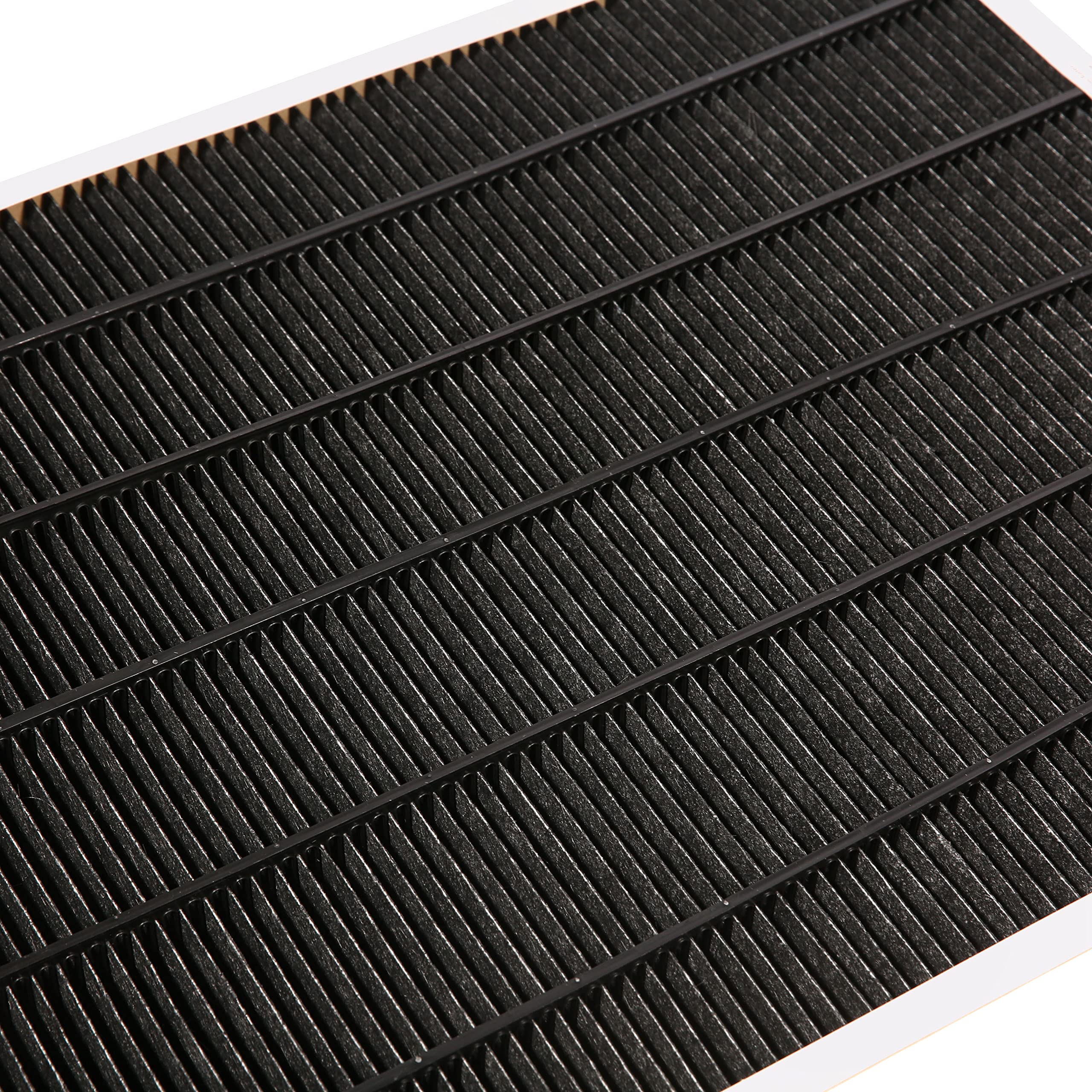 Lennox X6672 16x25x5 MERV 16 Furnace Air Filter - Healthy Climate Carbon Clean HVAC System Replacement - for Home, Office & Commercial Use - Includes Free Wholesalehome Cleaning Cloth - Improves Indoor Air Quality & Reduces Allergens