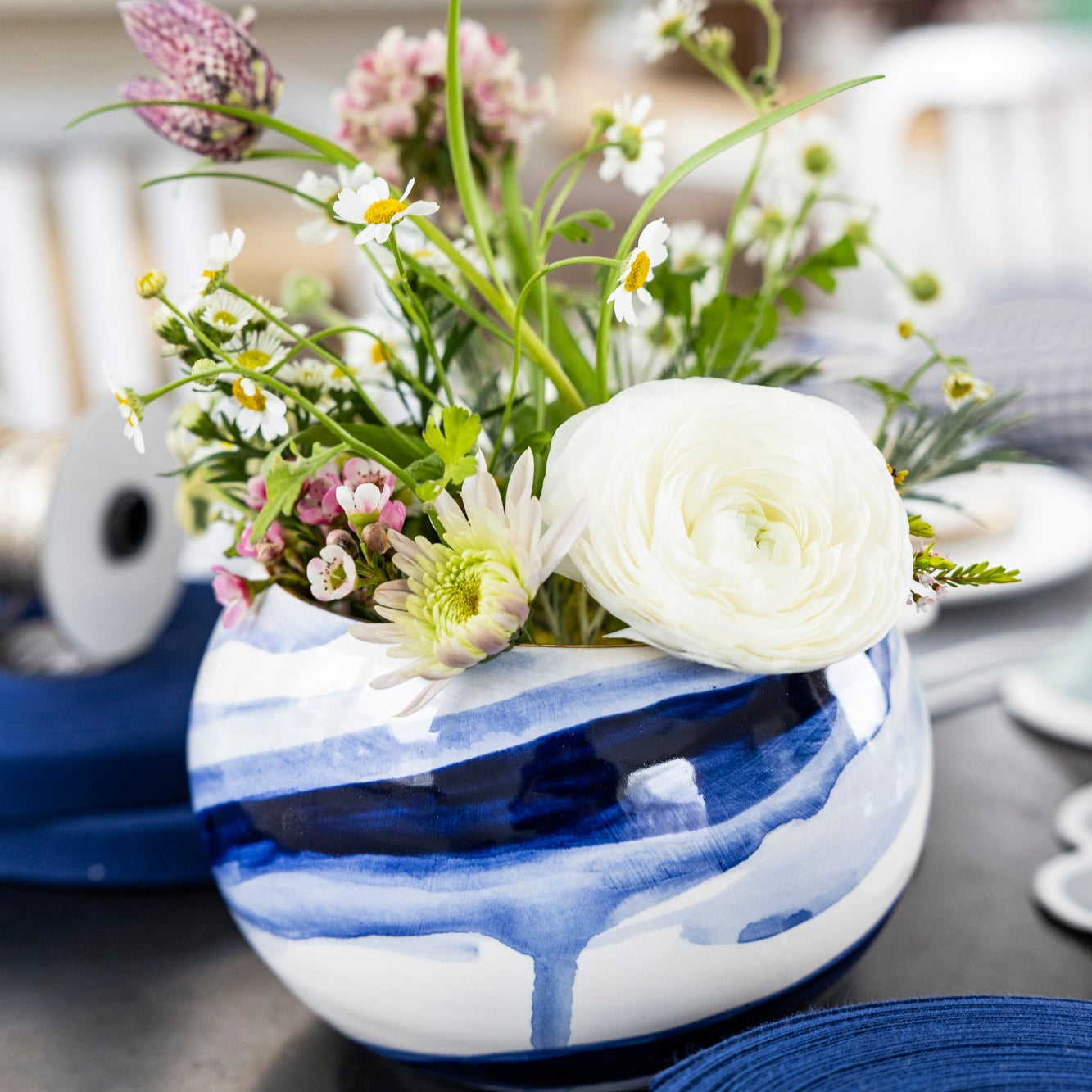 Cape Ann Small Belly Bowl - Handcrafted Ceramic Serving Bowl for Salads, Snacks & Desserts | Perfect for Home Dining & Entertaining
