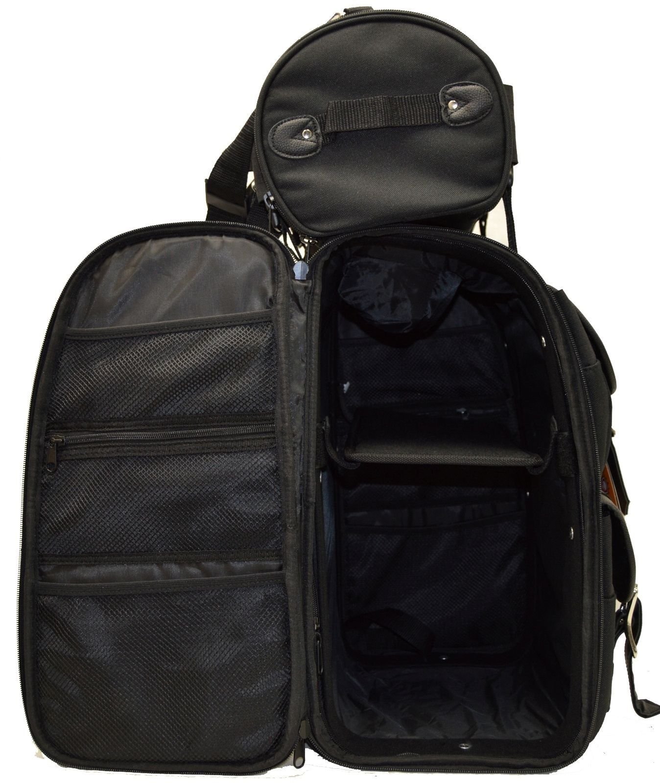 Premium Motorcycle Sissy Bar Bag - Large Travel Luggage for Harley, Cruiser & Touring Bikes - Waterproof Storage for Road Trips & Daily Commutes