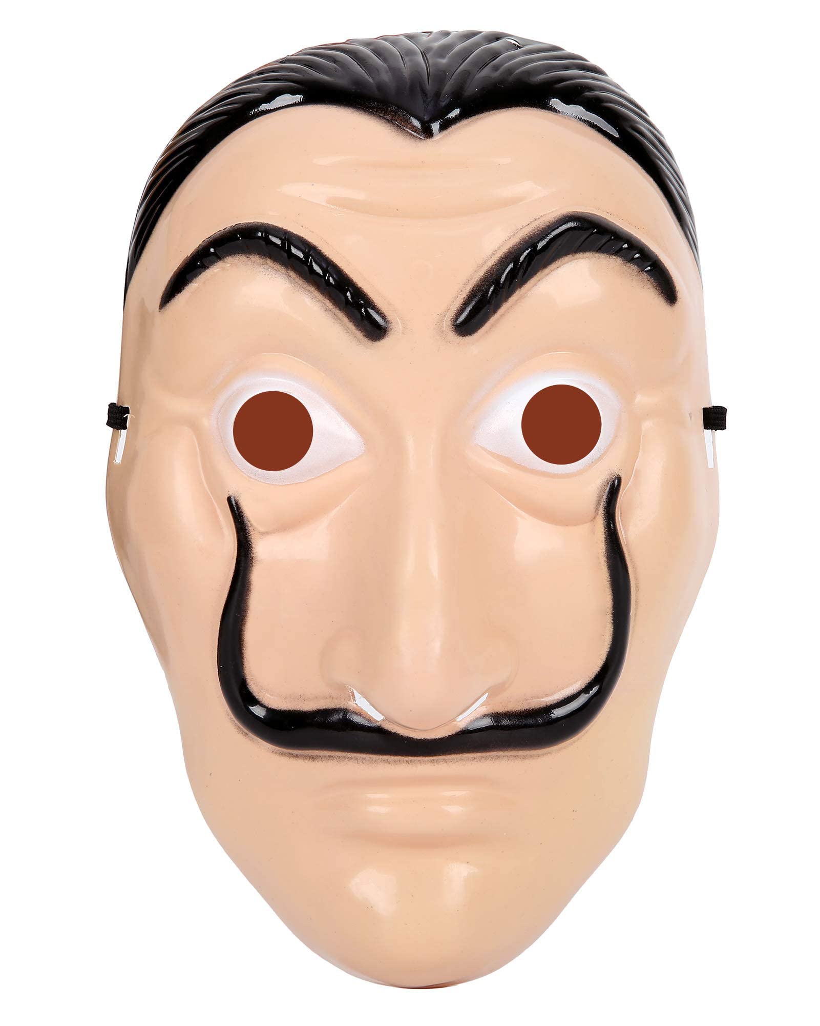 Money Heist Salvador Dali Mask - Realistic Full Face Cosplay Mask for Halloween, Movie Parties & Themed Events - Perfect for Costume Parties, Cosplay Events & TV Show Fans