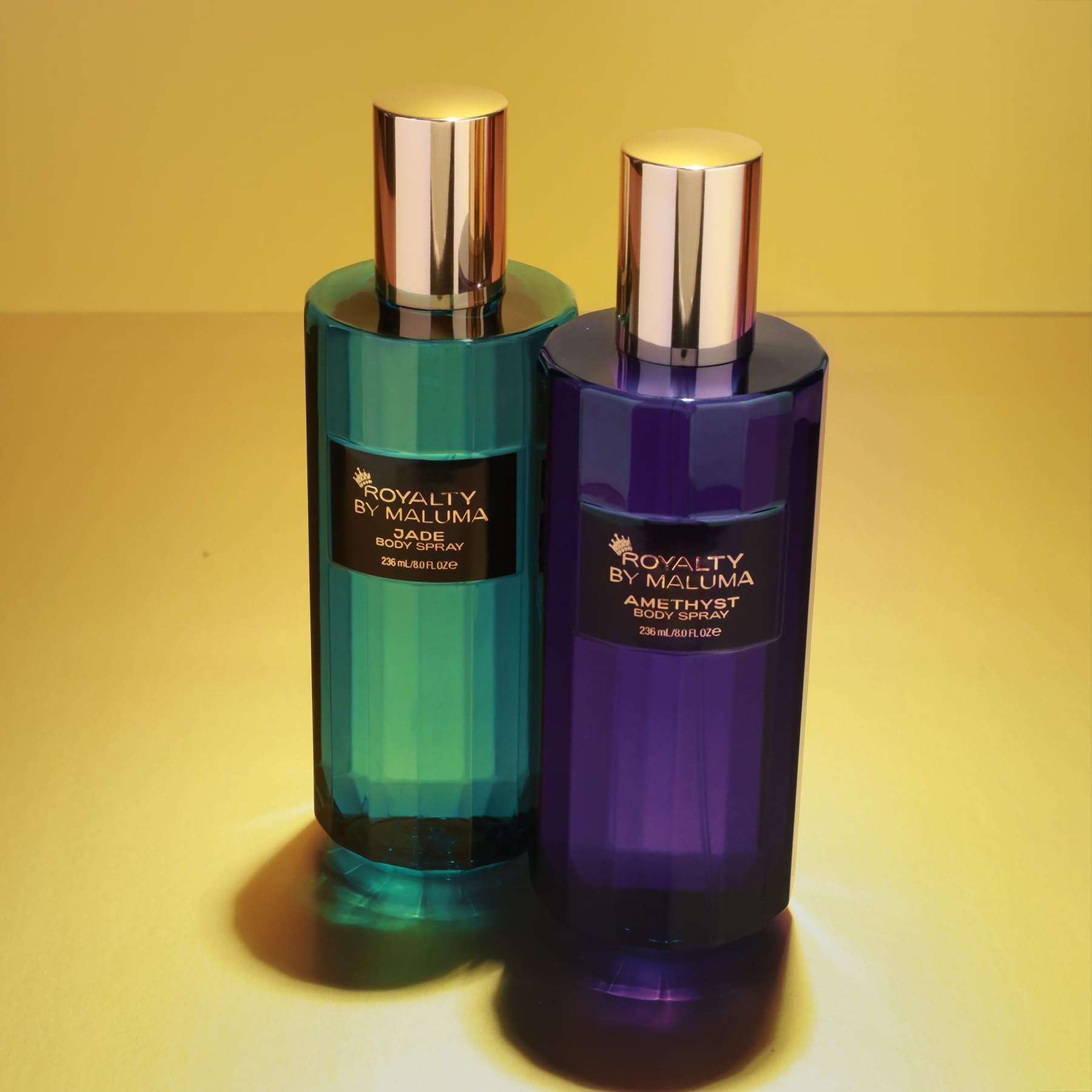 Amethyst Body Spray for Women - 8 oz Luxurious Fruity Floral Perfume with Tangerine, Clementine & Pink Orchid Notes - Perfect for Daily Wear, Date Nights & Special Occasions