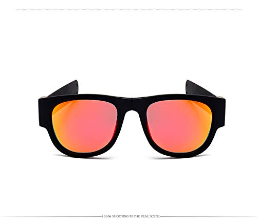 Reki Premium Unisex Polarized Foldable Sunglasses - Trendy Stylish UV Protection Shades for Men & Women - Perfect for Driving, Beach, and Outdoor Activities
