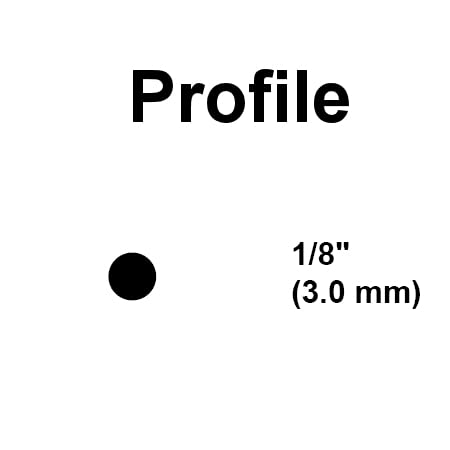 Polyvance Black Polypropylene (PP) Plastic Welding Rods - 1/8