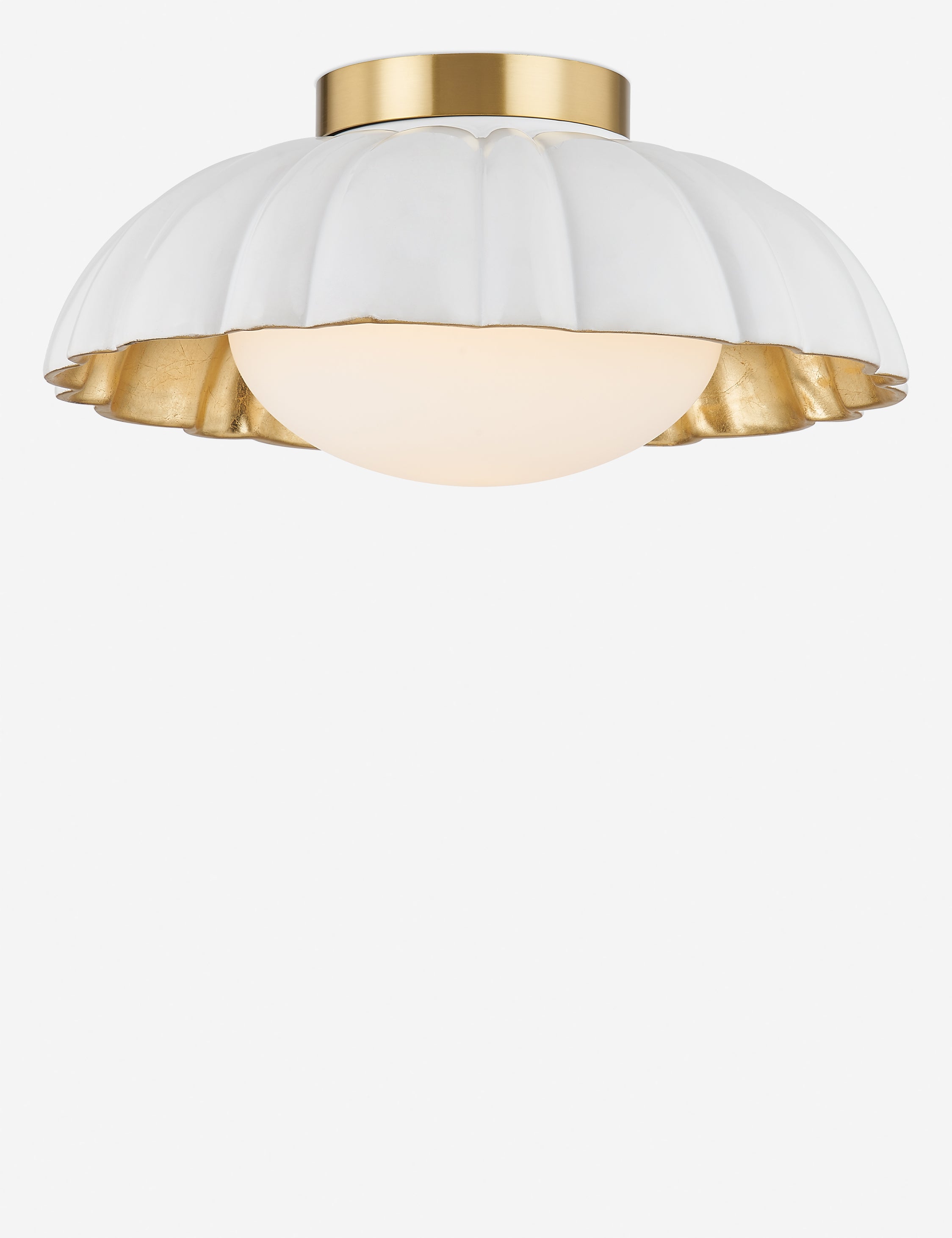Coral Flush Mount Ceiling Light - Modern LED Lighting Fixture for Bedroom, Living Room & Kitchen | Energy-Efficient Home Decor