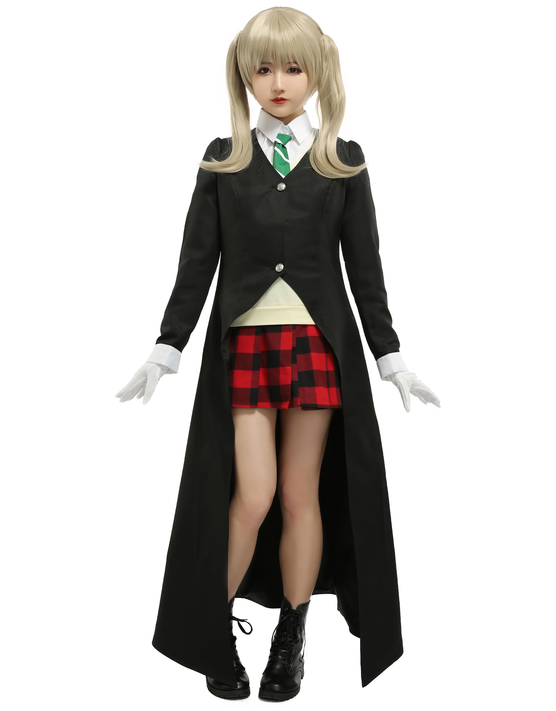 miccostumes Women's Anime Cosplay Costume Overcoat with Tie and Gloves - Perfect for Halloween, Comic Con & Cosplay Events