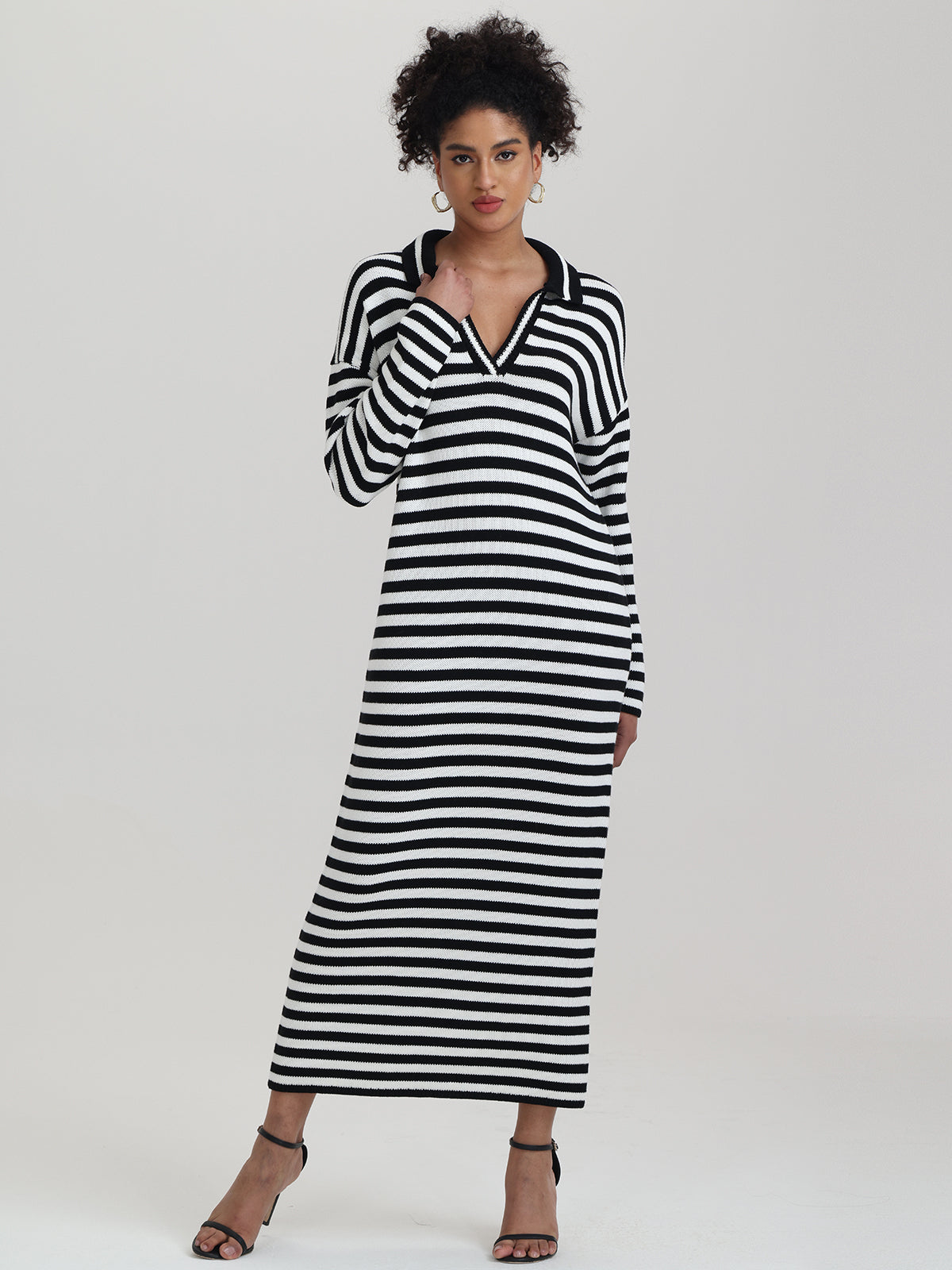 Raya: Women's Stripe Polo Dress - Casual & Stylish Summer Outfit for Work, Beach, and Everyday Wear