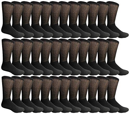 Women 36 Pack Black Crew