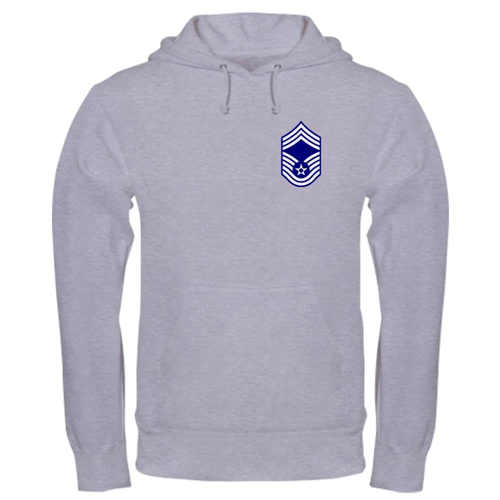 USAF CMSgt E-9 Hooded Sweatshirt | Military Apparel | Perfect for Veterans Day & Air Force Events
