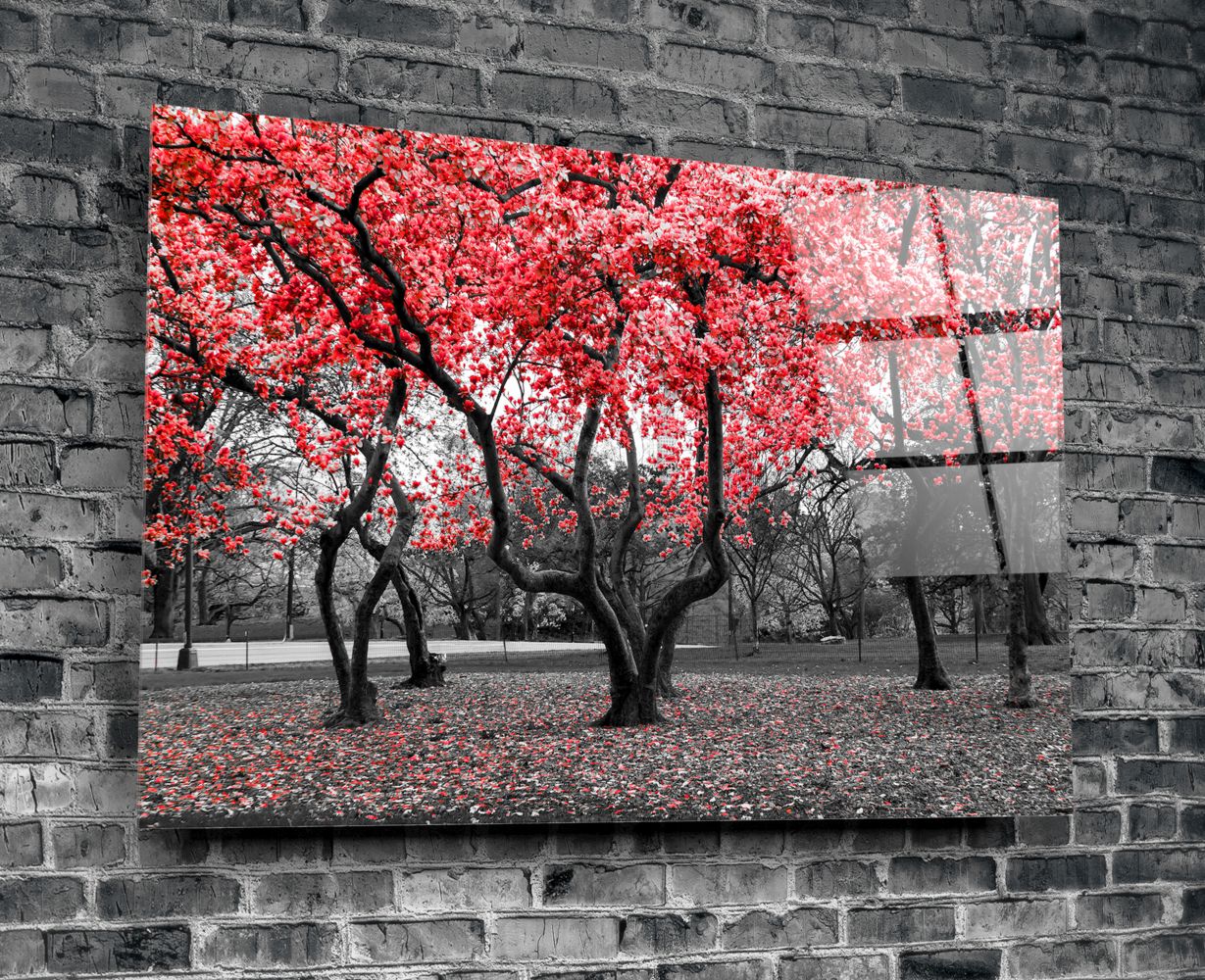 Red Leaves - Premium Artificial Fall Foliage for Home Decor, Wedding Centerpieces & Seasonal Displays | Perfect for Autumn Table Settings, Thanksgiving Decorations & Photo Backdrops