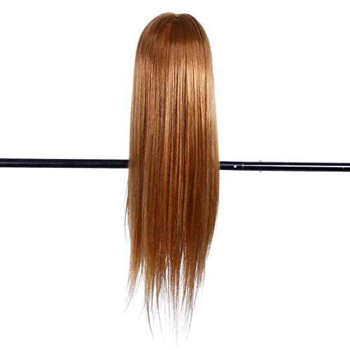 Professional Salon Hair Training Mannequin Head with Clamp Holder - Realistic Styling & Makeup Practice Model for Hairdressers, Students & Cosmetologists - Perfect for Cutting, Coloring, Braiding & Updo Hairstyles