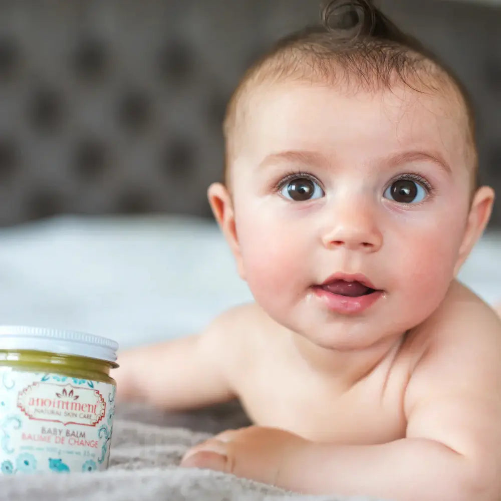 Organic Anointment Baby Balm 50g - Natural Diaper Rash Cream & Moisturizer for Sensitive Skin | Gentle Healing for Newborns & Infants | Perfect for Diaper Changes, Dry Skin & Eczema Relief