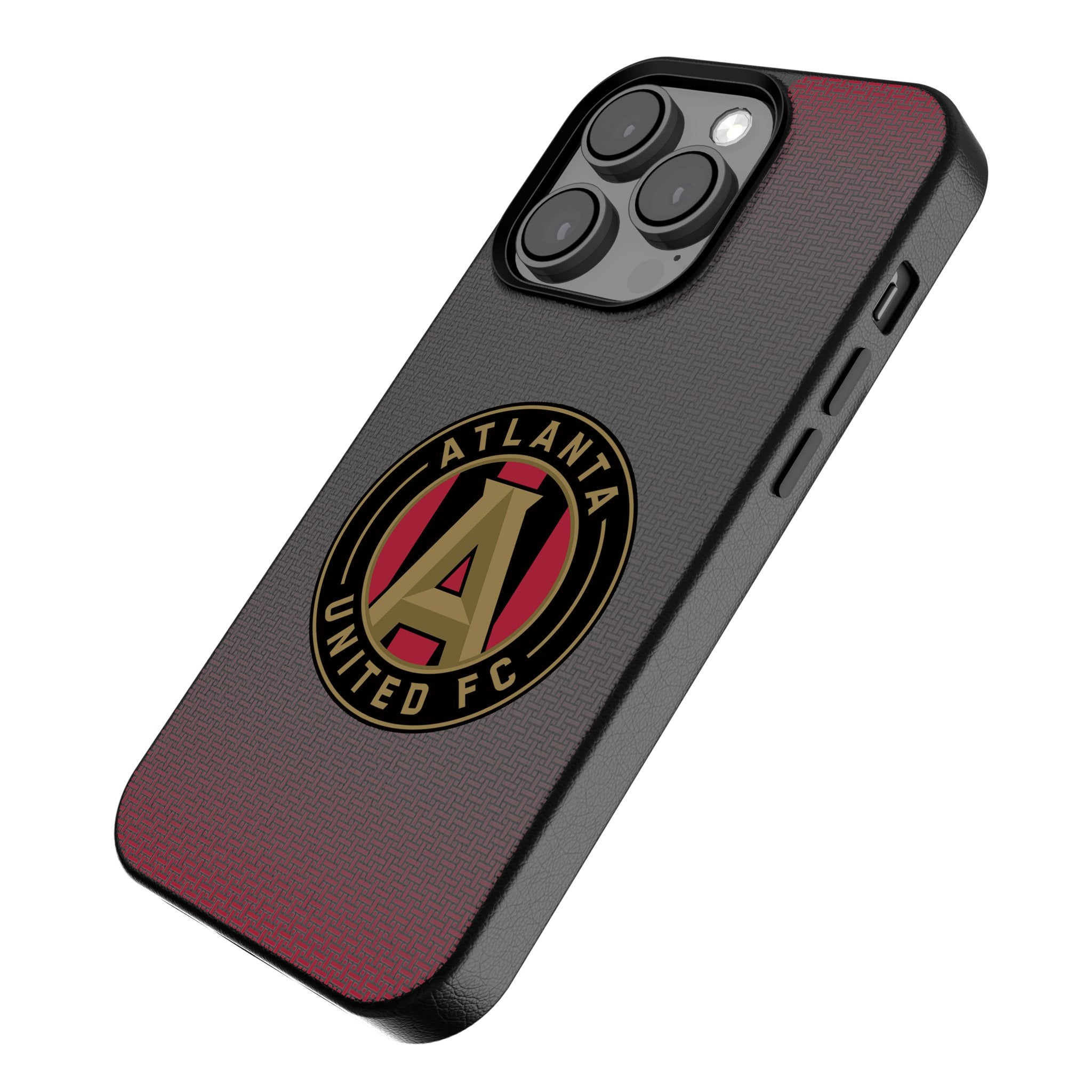 Atlanta United FC MagSafe Compatible iPhone Case - Durable & Stylish Linen Cover for Apple iPhone 12/13/14/15 - Perfect for Soccer Fans & Game Day Support
