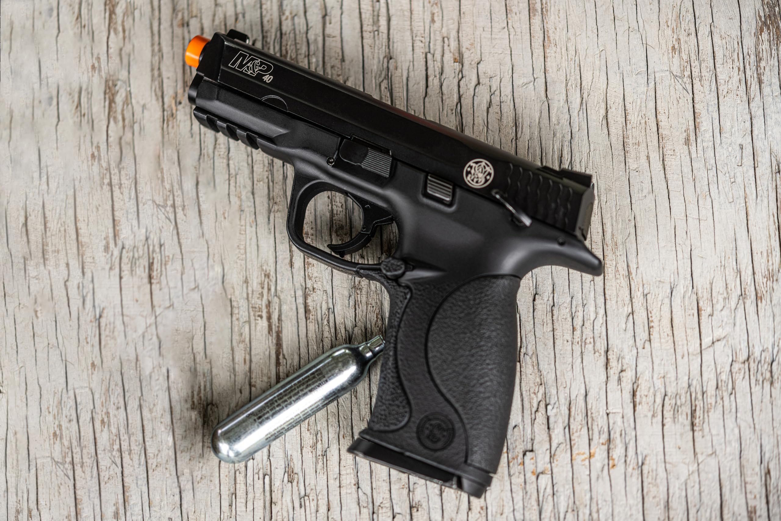 Smith & Wesson Elite Force M&P 40 6mm BB Pistol Airsoft Gun - Realistic Training & Target Shooting for Adults & Teens - Perfect for Backyard Target Practice, Airsoft Games & Tactical Training