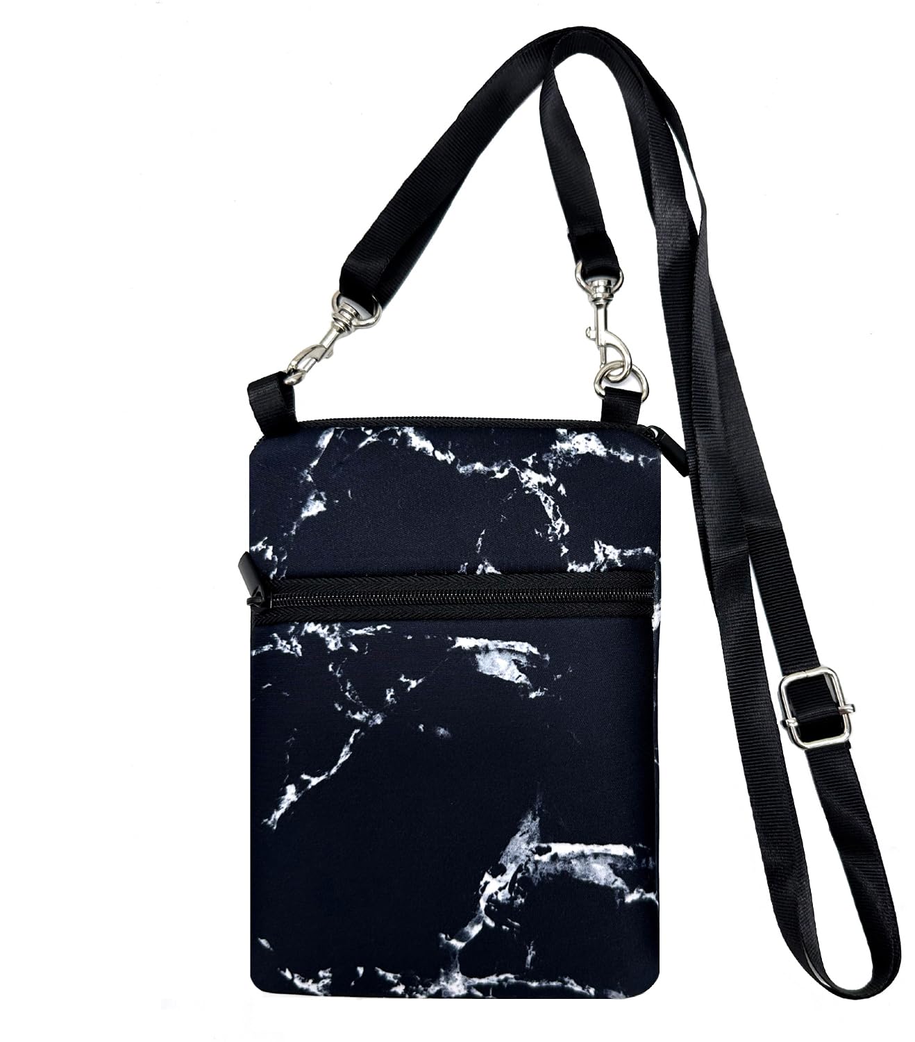 Wanty Small Crossbody Phone Bag for Women - Stylish Shoulder Strap Cell Phone Purse & Smartphone Wallet (Black) | Perfect for Running, Travel, Shopping & Daily Essentials