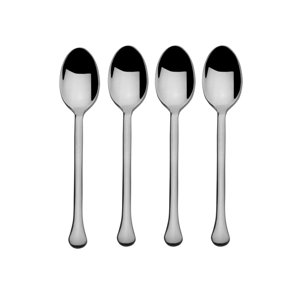 Geneva Forged Set of 4 Mini Coffee Spoons - Premium Stainless Steel Espresso Spoons for Coffee, Tea, Desserts & Cocktails - Perfect for Home, Cafe or Restaurant Use