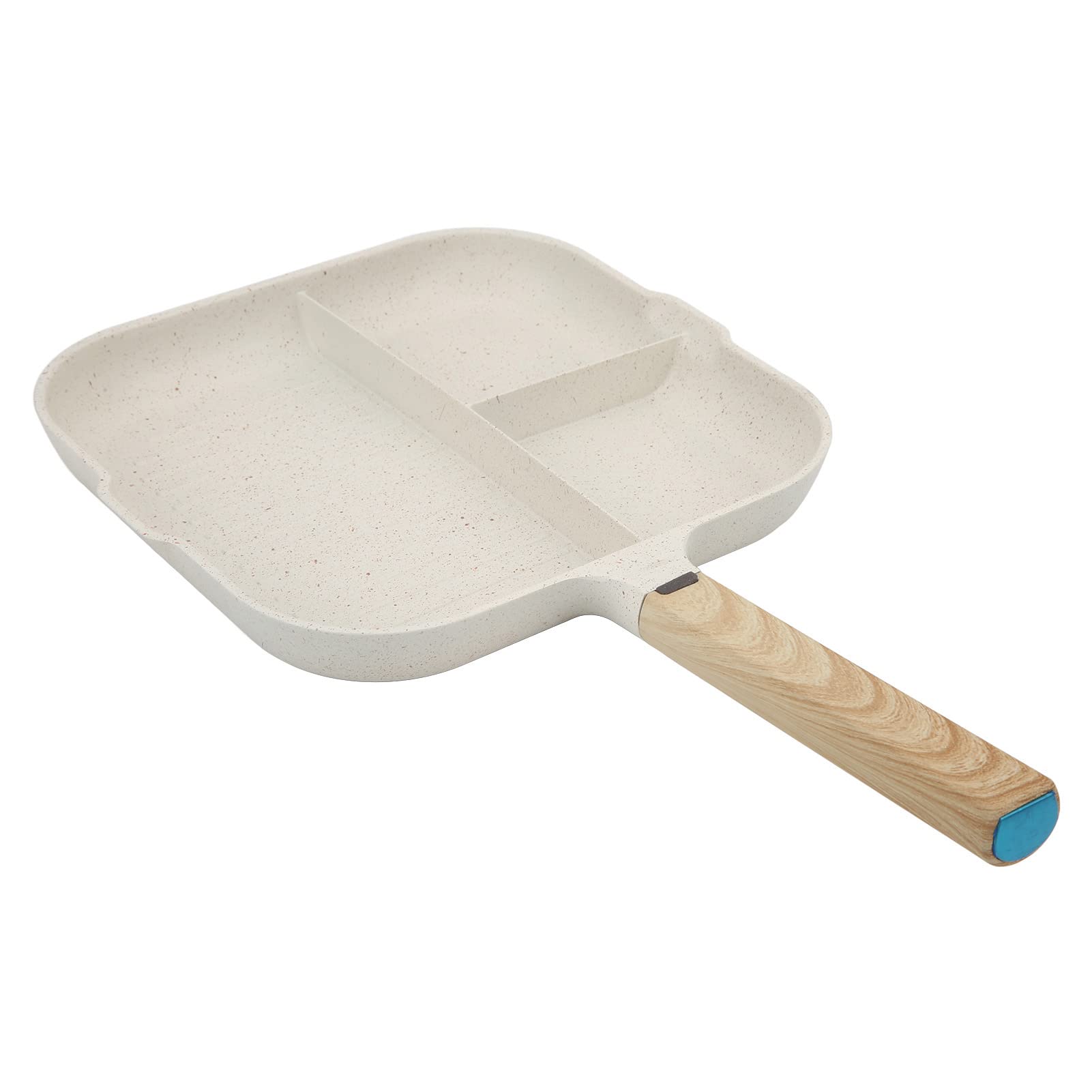 **3-in-1 Nonstick Pancake Pan & Griddle - Aluminum Alloy Breakfast Maker for Pancakes, Eggs & Burgers - Perfect for Home Kitchen & Camping Cooking**